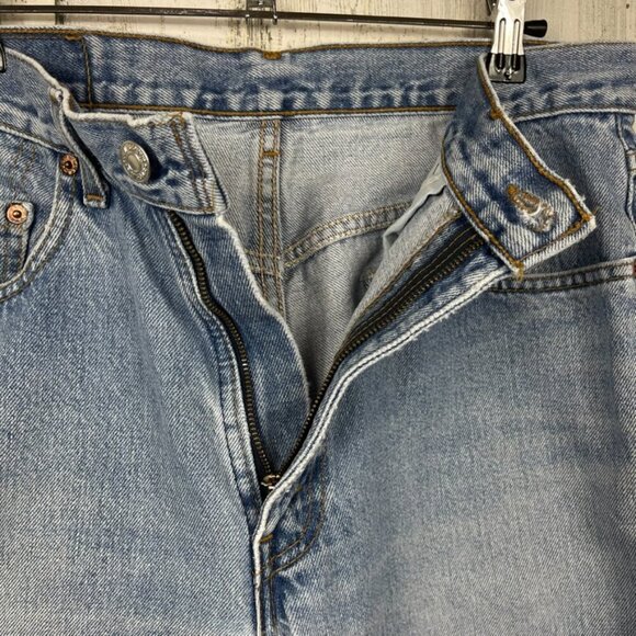 Levi's 550 denim jeans BUNDLE LOT 2 pairs 34 x 32 distressed grunge workwear - Picture 2 of 13